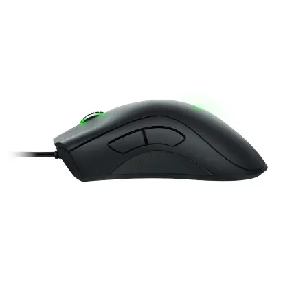 Игровая проводная мышь Razer DeathAdder Essential, цветная подсветка LED, USB-A, чёрная