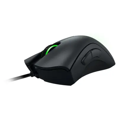 Игровая проводная мышь Razer DeathAdder Essential, цветная подсветка LED, USB-A, чёрная