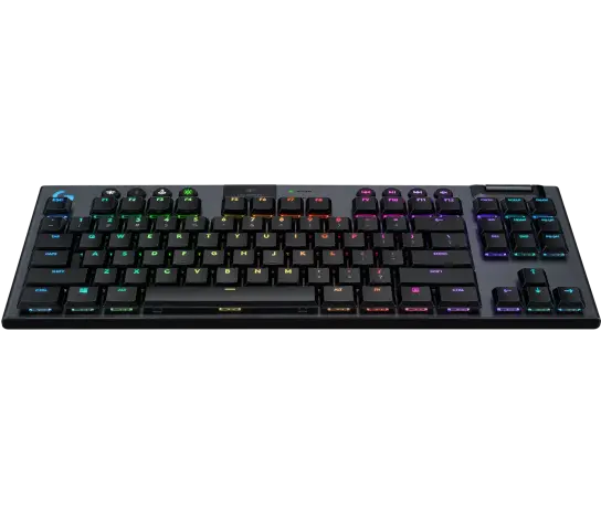 Клавиатура Logitech G915 TKL Carbon US International Clicky (920-009537)