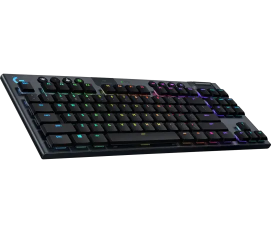 Клавиатура Logitech G915 TKL Carbon US International Clicky (920-009537)