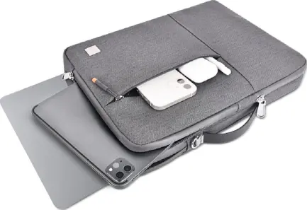 Сумка Wiwu Alpha Double Layer Sleeve 13.3" Grey