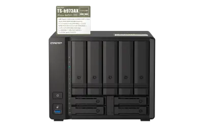 Сетевое хранилище (NAS) QNAP TS-H973AX-8G