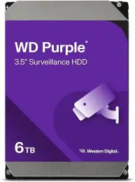 Жёсткий диск HDD WD Purple 6TB