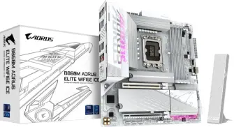 Материнская плата Gigabyte B860M AORUS ELITE WIFI6E ICE DDR5 LGA1851