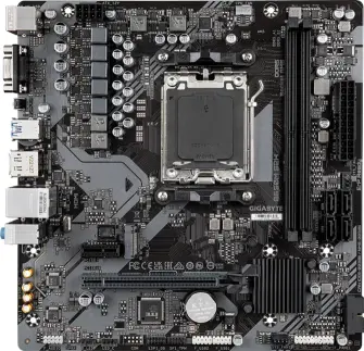 Материнская плата Gigabyte B650M S2H (AM5, DDR5)