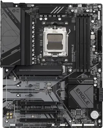 Материнская плата Gigabyte AMD AM5 B650 EAGLE DDR5