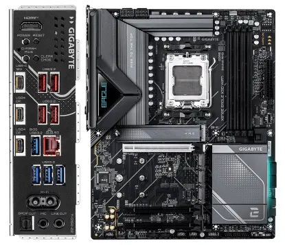 Материнская плата Gigabyte X870E EAGLE X WIFI7 (AM5, DDR5)