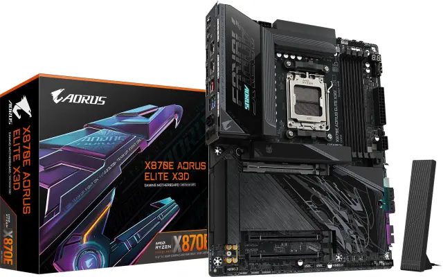Материнская плата Gigabyte AMD AM5 X870E AORUS ELITE X DDR5