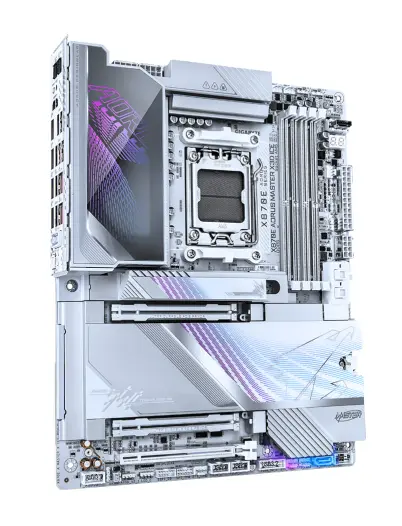 Материнская плата Gigabyte AMD AM5 X870E AORUS MASTER X ICE DDR5