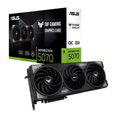 Видеокарта ASUS GeForce RTX 5070 12GB TUF Gaming OC GDDR7