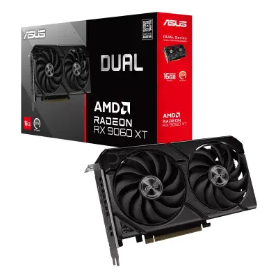 Видеокарта ASUS Radeon RX 9060 XT Dual 16GB GDDR6