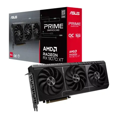 Видеокарта ASUS Radeon RX 9070 XT 16GB Prime OC Edition GDDR6