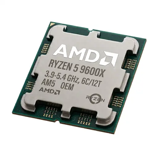 Процессор AMD Ryzen 5 9600X 3.9-5.4 ГГц 6C/12T AM5 OEM