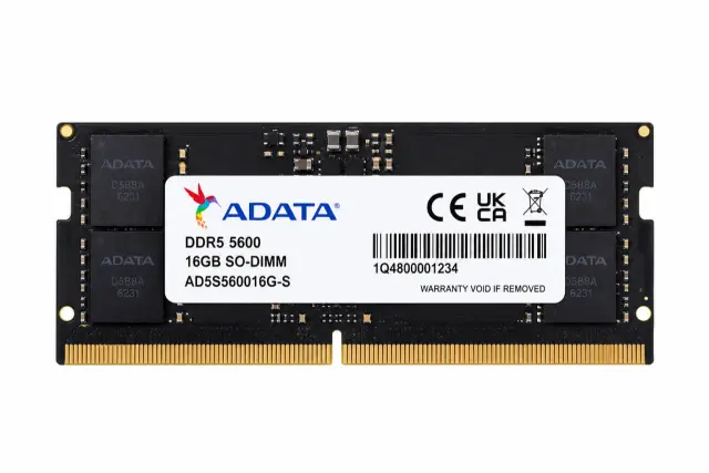 Оперативная память ADATA DDR5 16GB 5600MHz SO-DIMM