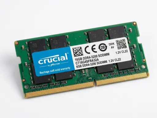 Оперативная память Crucial DDR4 16GB 3200MHz SO-DIMM