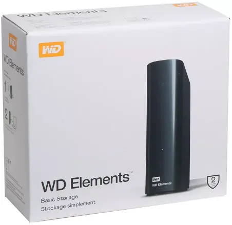 Внешний жёсткий диск WD Elements 14TB
