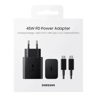 Комплект зарядное устройство Samsung 45W оригинал